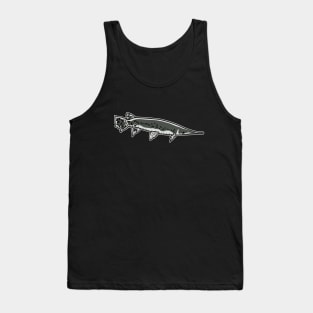 FISH ALIGATOR Tank Top